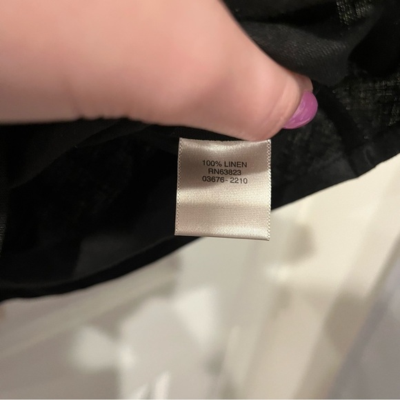 BNWT Christopher & Banks Black Wrap Top - Size XL - Picture 4 of 6